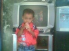 Dhika lg minum susu 060511